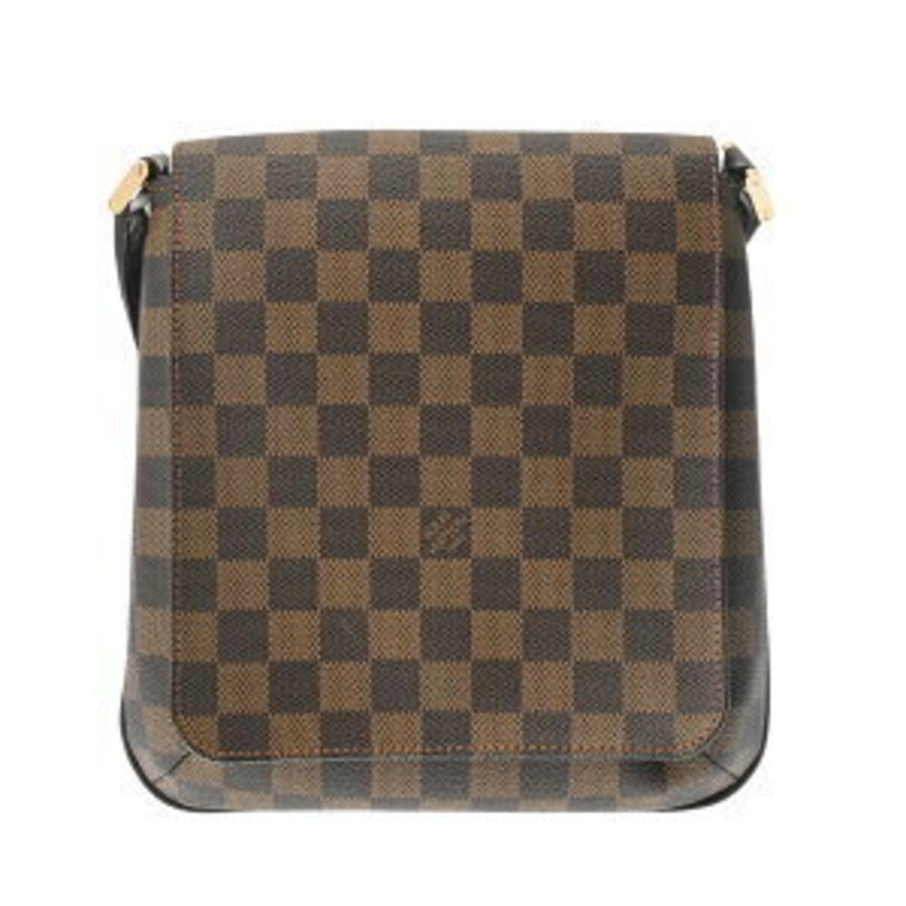 Louis Vuitton Monogram Musette Salsa Long Ebene Brown Canvas Shoulder Bag